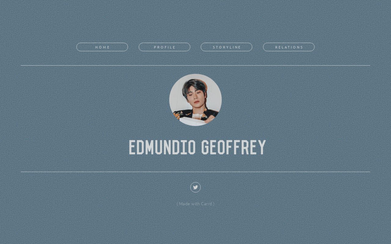 Carrd profile picture for @geographic